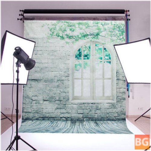 1.5m Brick Wall Window Background for Photography