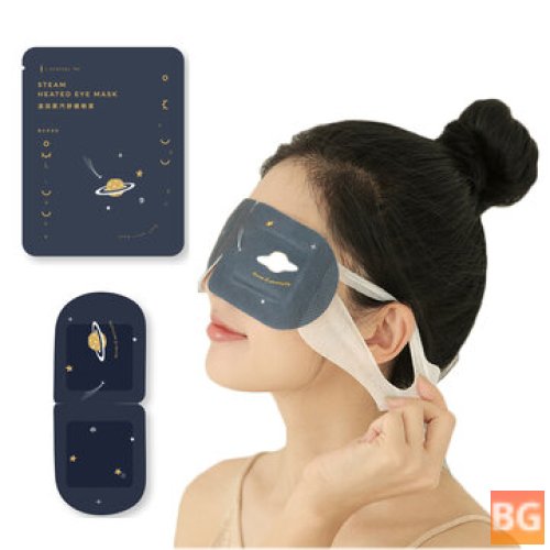 Sleep Steam Eye Mask - Cute Hood -Relieve Blindfold - Chamomile Lavender Jasmine for Travel Camping Yoga Nap