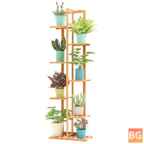 Multi-tiered Wood Plant Stand