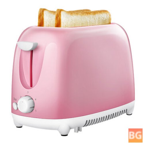 Toaster with 5 Browning Settings - Automatic Breakfast Cooking Machine