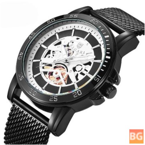 Casual Style Quartz Watch with Mechanical Appearance