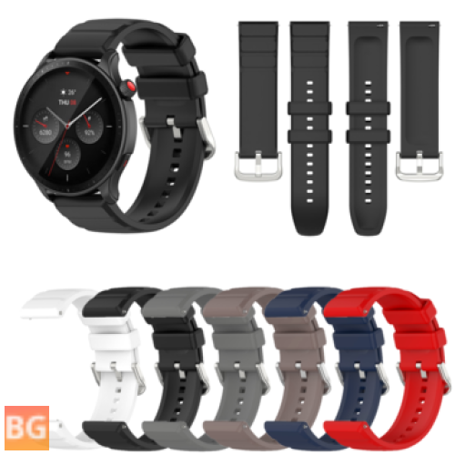 22mm Sport Silicone Watch Band for Amazfit GTR 4