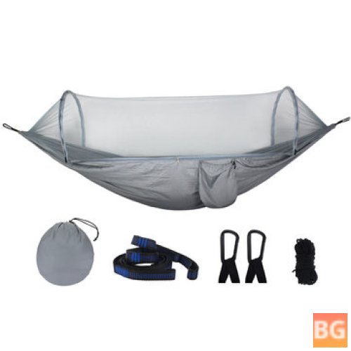Hammock Bed with Mosquito Net and Max Load of 250kg