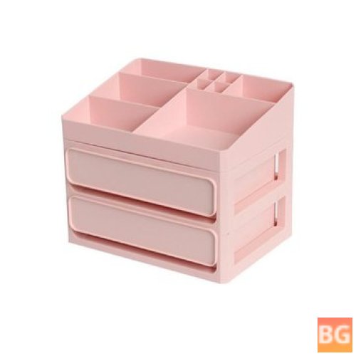 2-3 Layers Storage Box for Table Tidy Desk Organizer - Makeup Display Holder