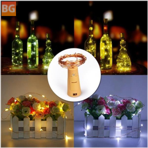 Wine Bottle String Light - 15 LEDs