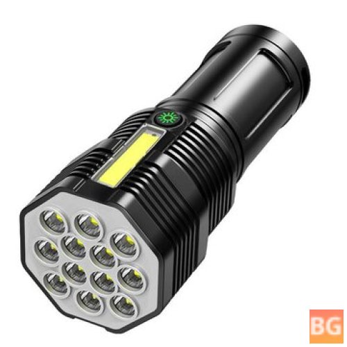 12LED Portable USB Flashlight