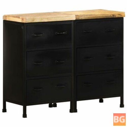 Wooden Sideboard with 6 Drawers