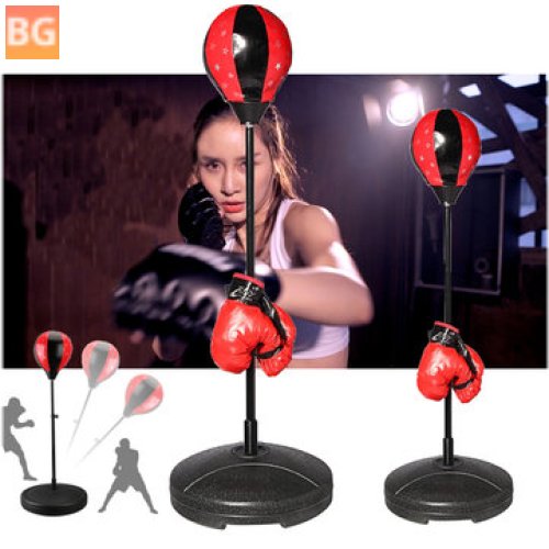 Desk Boxing Sand Bag - Adjustable Standing Speed Ball Boxing Target - Stress Release Exercise Equipment
