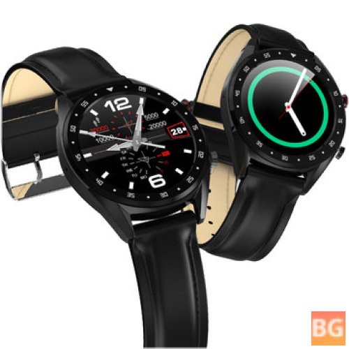 L7 Edge To Edge Screen ECG Heart Rate bluetooth Call IP68 Music Control Standby Smart Watch