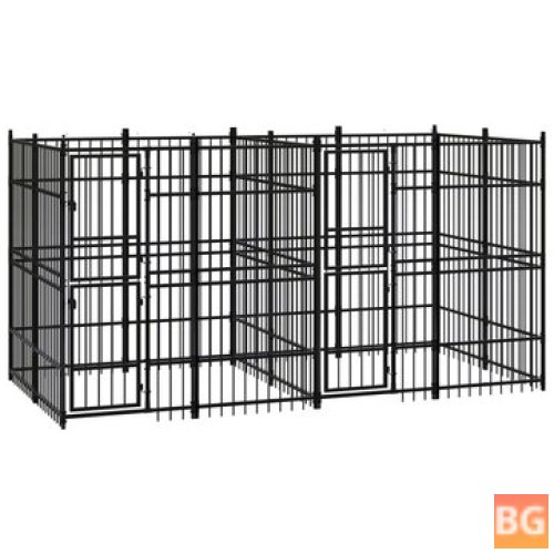 Outdoor Dog Kennel - 79.3 ft²