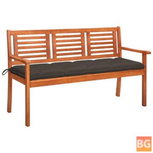 Garden Bench with Cushion - 59.1