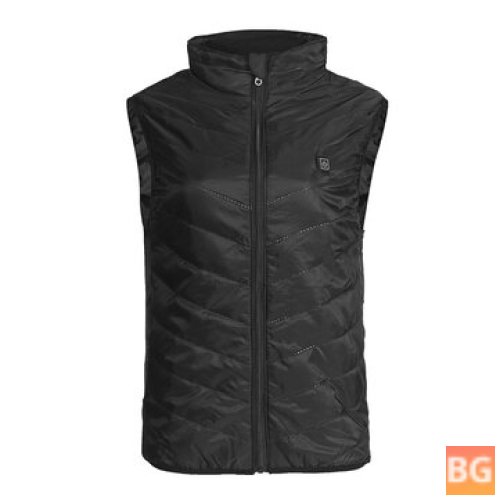 Electric Vest Heated Cloth Jacket - Warm Up Heating Pad