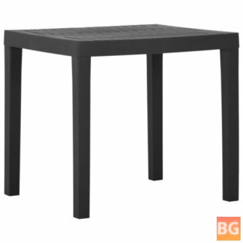 Gray Table 31.1