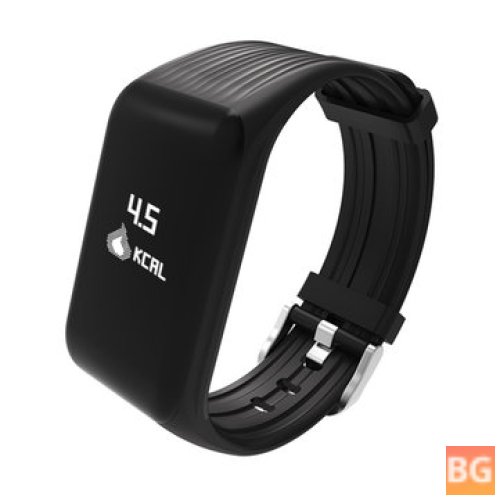 Waterproof Fitness Activity Tracker with Real-time Heart Rate Monitor