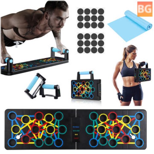 24-In-1 Push Ups Stands - Portable Fitness Equipment for Chest, Shoulder and Abdomen