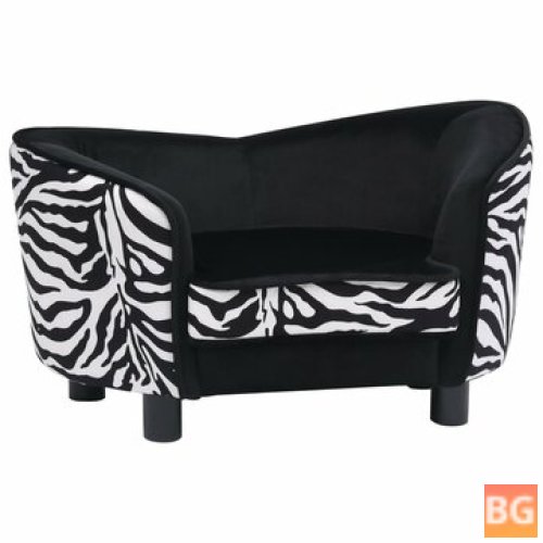 Black Dog Sofa with 68x38x38 Cushion