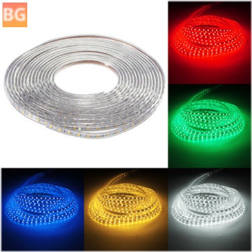 IP67 Waterproof LED Light Strip - 10M, 600SMD 5050, Multiple Colors, 220V