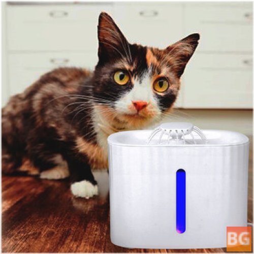 3L LED Pet Drinking Fountain