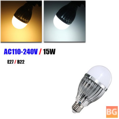 E27/B22 Globe Ball Light Bulb Spotlightt Lamp - 110-240V