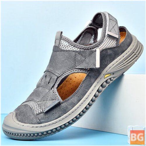 Soft and Breathable Closed Toe Men's Sandals