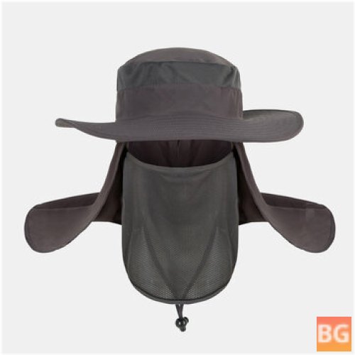 Quick-drying Sunscreen Bucket Hat for Fish