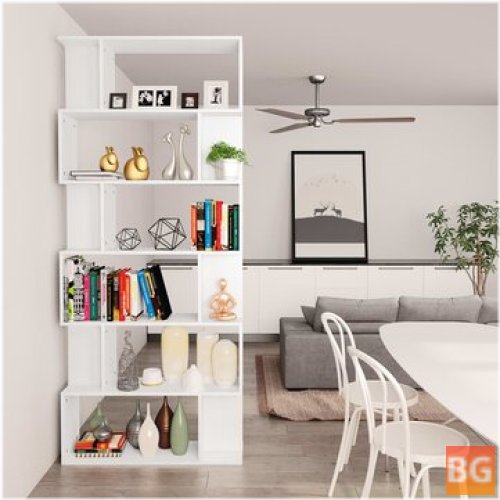 White Book Cabinet/Room Divider