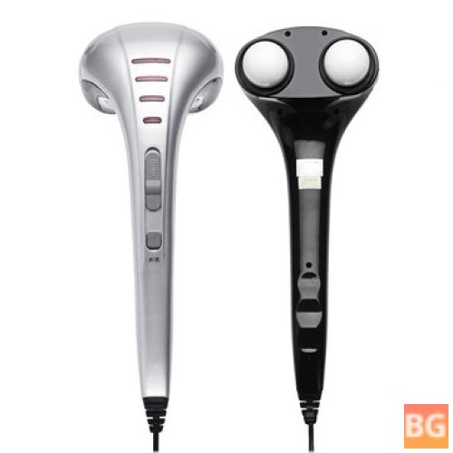 2 Handheld Electric Massagers with 3 Nodes - Variable Speed