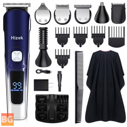 11 in 1 Hair Clipper for Men - Electric Hair Cutter Beard Body Hair Nose Hair Trimmer Set
