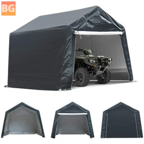 UV Waterproof Storage Shed for Motorcycle - 12x7.4