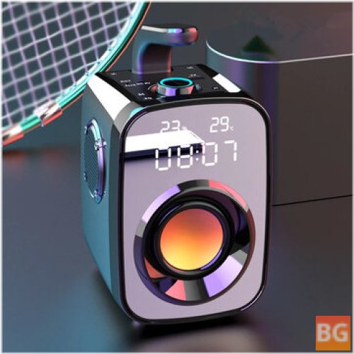 Bluetooth Speaker with Display Mirror and HiFi Sound