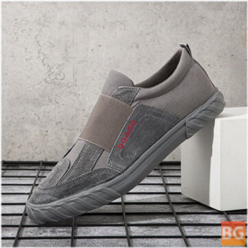 Shoe - Men's Casual Slip On with Breathable Soft Sole