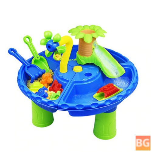 Sand Table for Beach Play - Table and Tool for Children