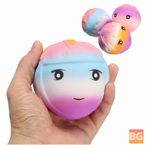 Squishy Strawberry Face 9cm Soft Slow Rising Toy
