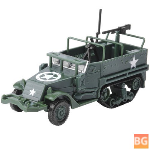 1:72 M3 DIY Assembly 4D Armored Diecast Vehicle for Kids