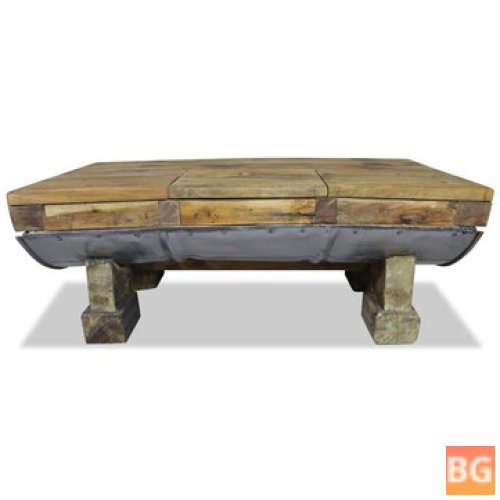 Solid Reclaimed Wood Coffee Table