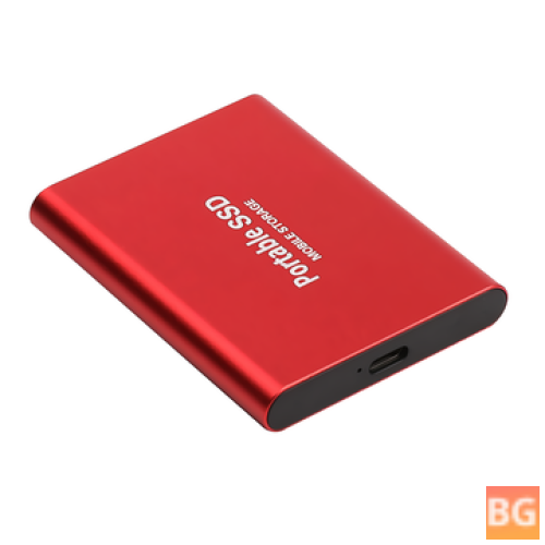 Type-C3.1 SSD for Mobile Devices - Metal Solid State Disk Hard Drive