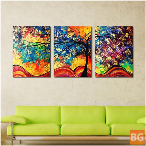 3-in-1 Money Tree Wall Art - Wall Art for Home