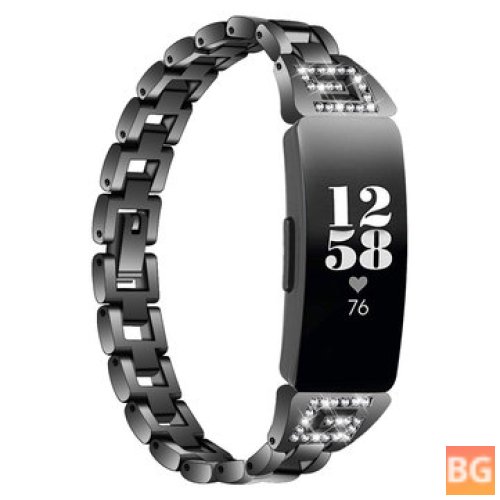 Stainless Steel Watch Band for Fitbit Inspire/HR