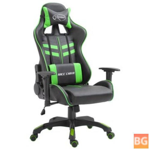 Gaming Chair - Artificial Leather Green