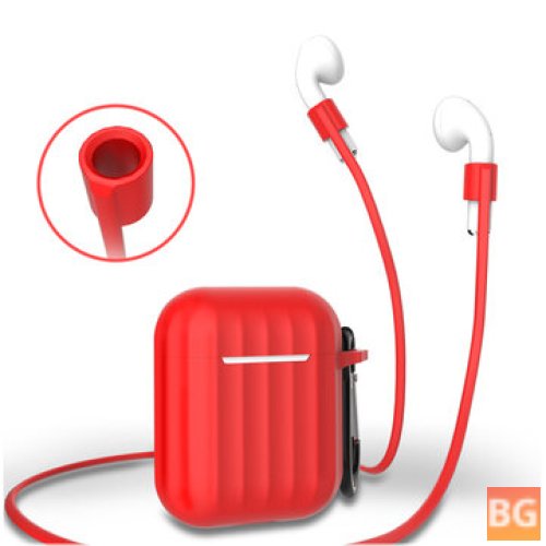 Dirt-Proof Silicone Wireless Bluetooth Earphones Storage Case for Apple Airpods 1/2