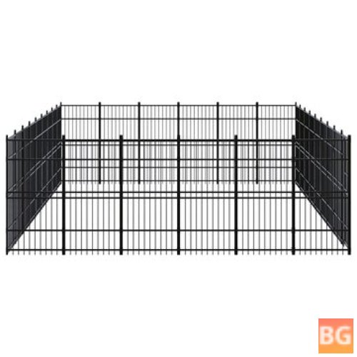 Outdoor Dog Kennel - 535.7 ft²