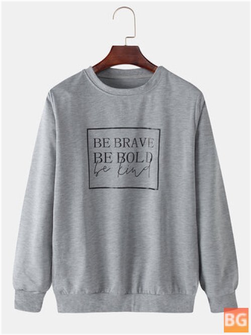 Long Sleeve Breathable Sweatshirt for Men
