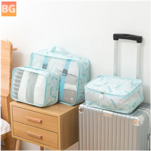 Tidy Suitcase for Home - 6 Pcs Spring Storage Bag Set