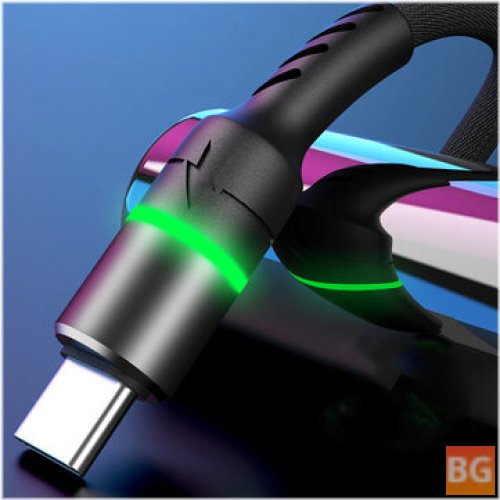Data Cable for Mi10 9Pro/P30/P40 Pro - 3A Fast Charging LED Illuminated