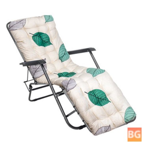 Chaise Lounge Chair with Cushion and Soft Deck