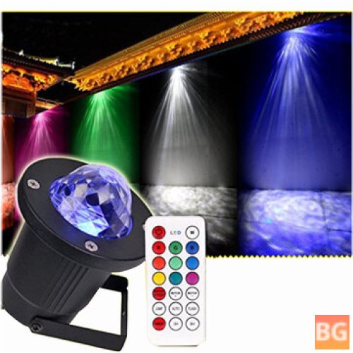 Waverly 12W Remote Control Outdoor Projector - 7 Colors