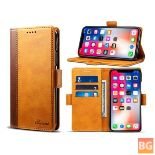 Colorful iPhone X Wallet Case with Kickstand