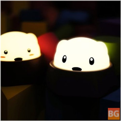 Diglett Lamp with Touch Sensor and Rechargeable LED