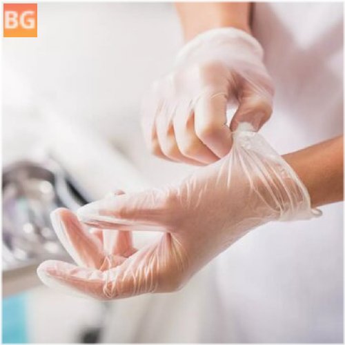 Xiaomi Youpin 100Pcs Disposable Medical PVC Examination Gloves