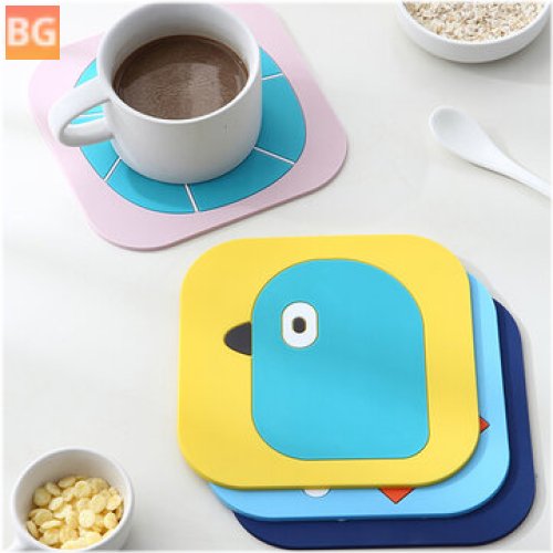 Insulated Cup Mat for Food Storage - Cartoon Style